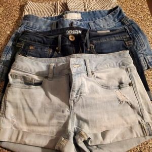 Juniors bulk short shorts